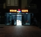 Neon Playstation Cafe