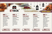 Etbox 2025 Ramazan Menüleri