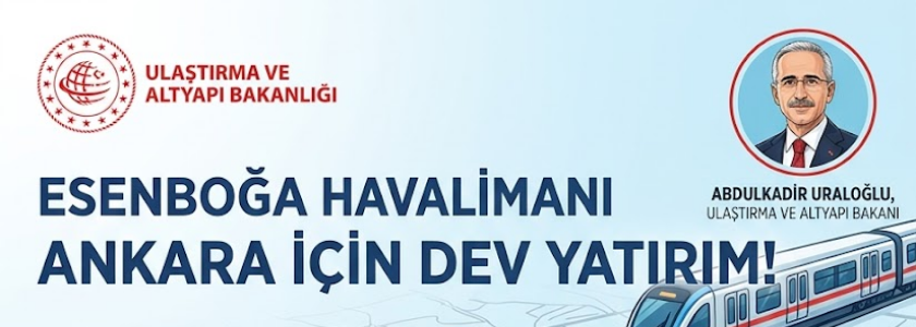 Esenboğa Metrosu Komple Tünelden Gidecek