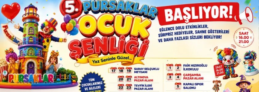 Pursaklar 5. Çocuk Şenliği – 2026